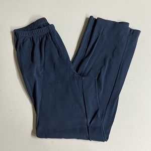 Navy Lands’ End Sweatpants Tall